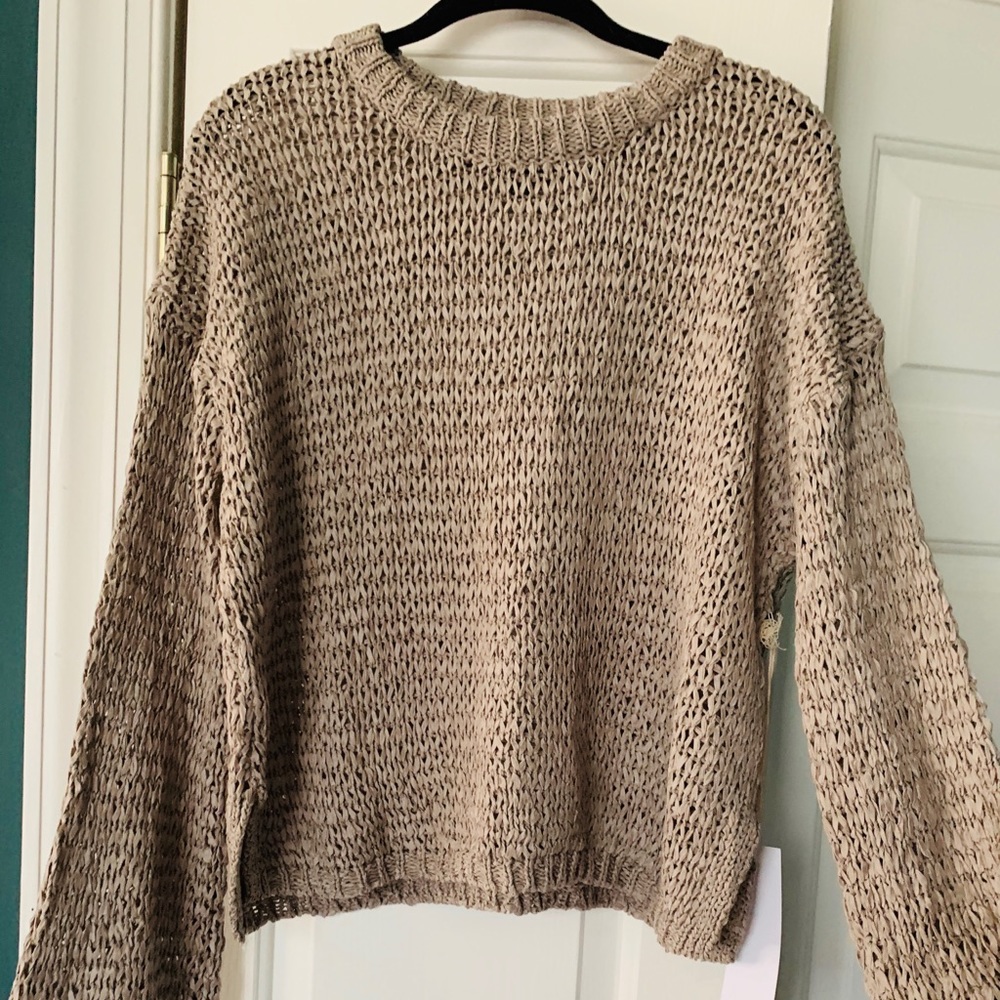 Lumiere airy knit top